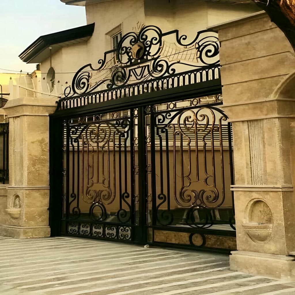 خرید درب حیاط پروفیل مقاوم در پردیس