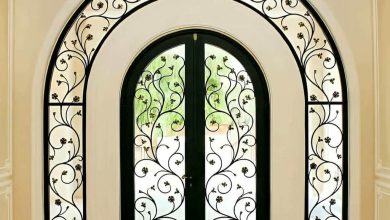 درب حیاط در مهرشهر کرج