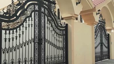 درب حیاط فرفورژه در ارومیه