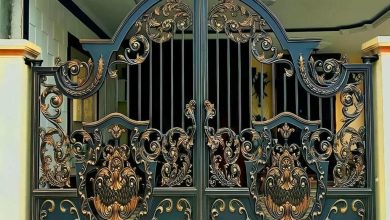 درب حیاط در شهرکرد