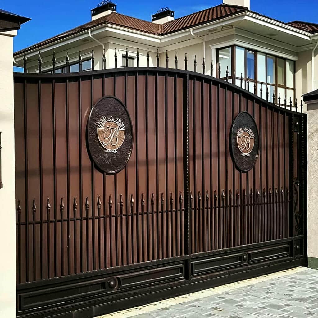 قیمت درب حیاط فلزی ساده در دماوند