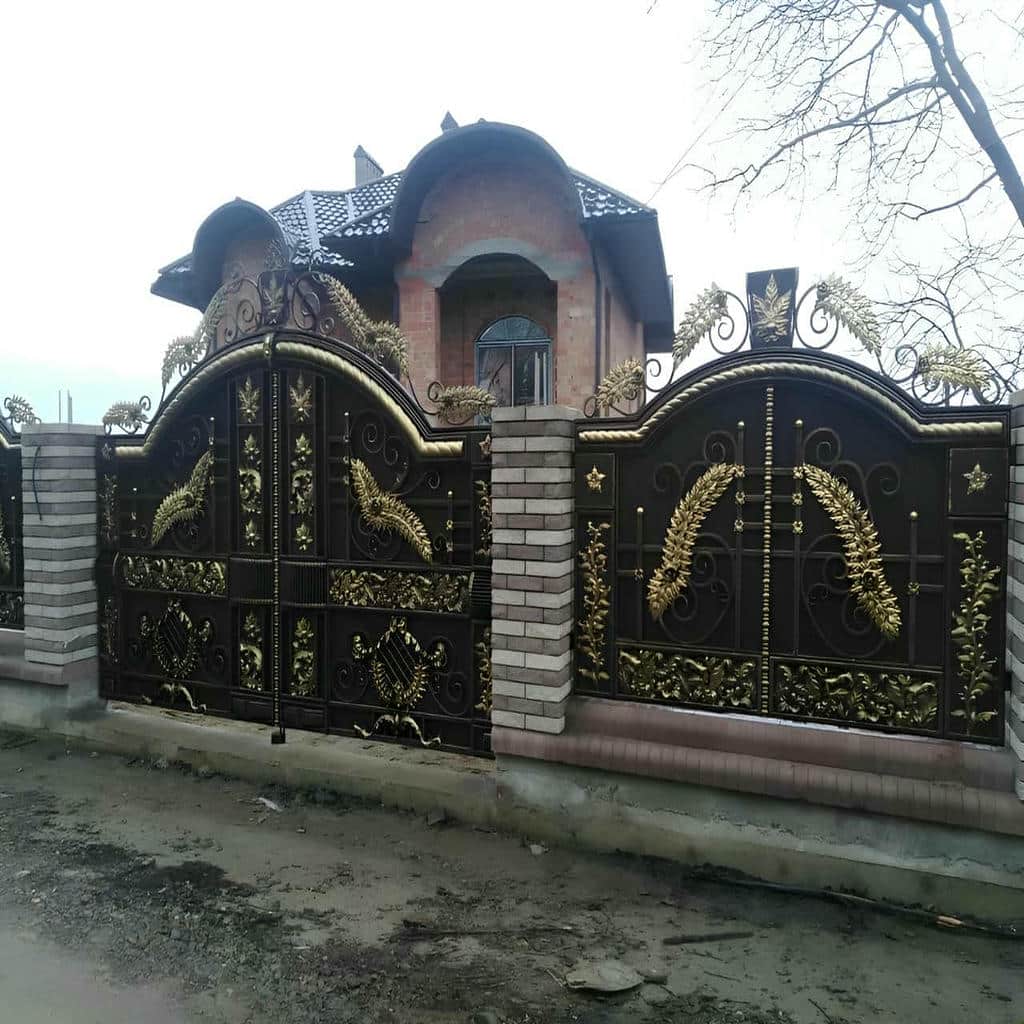 خرید درب حیاط فرفورژه جوشکاری دقیق در کرمانشاه