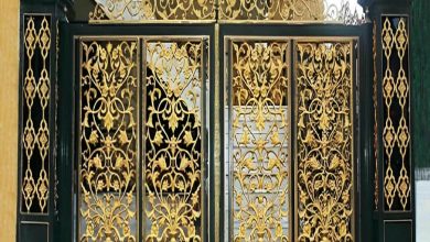 درب حیاط در شهریار