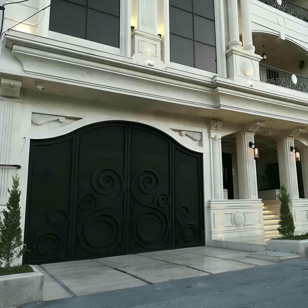 قیمت درب حیاط فرفورژه آهنی در استان مازندران