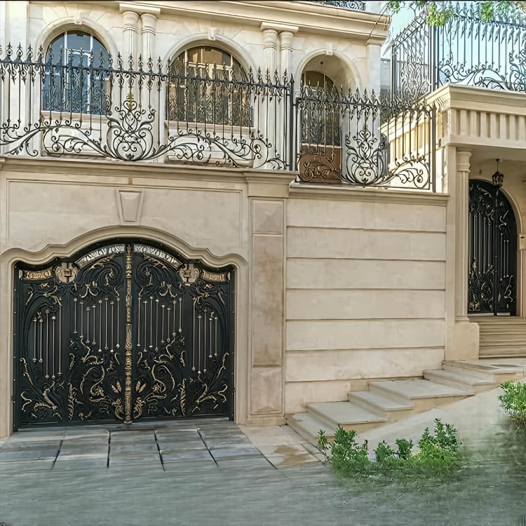 کارخانه درب حیاط پارکینگ در ملارد