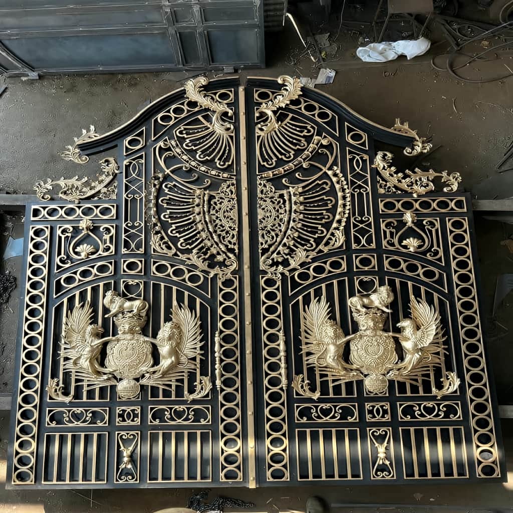 قیمت درب حیاط فلزی ساده در نظرآباد