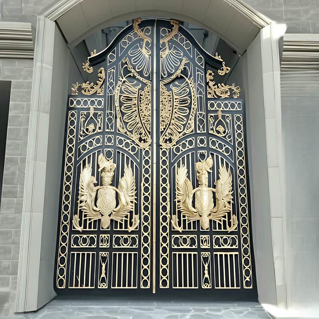 خرید درب حیاط ورودی ویلا در طالقان