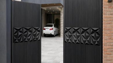 درب حیاط در فردیس کرج