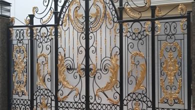 درب حیاط در اشتهارد