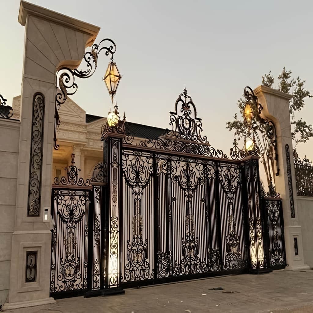 کارخانه درب حیاط ورودی ویلا در پردیس