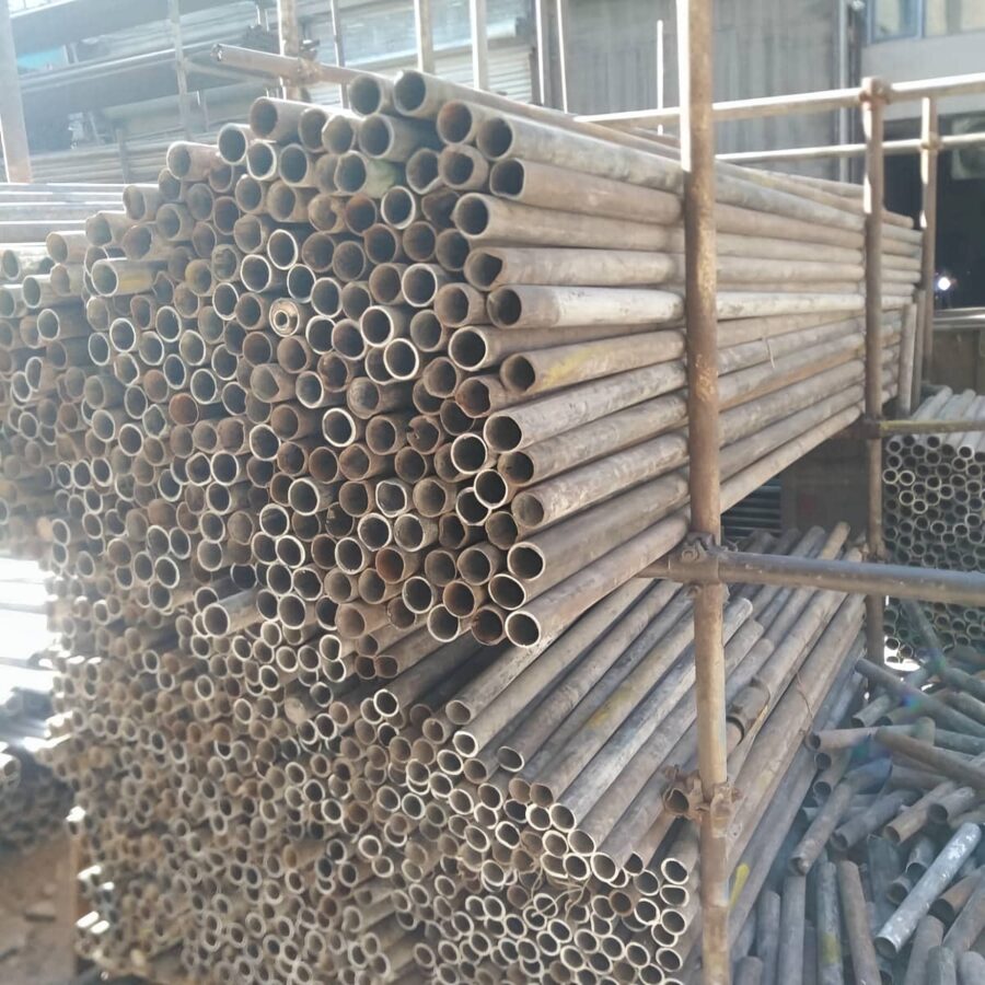 لوله داربست فولادی با بدنه سالم برای سازه موقت
