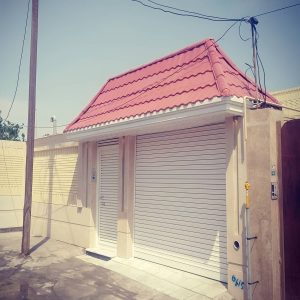 آردواز شیک سردرب حیاط