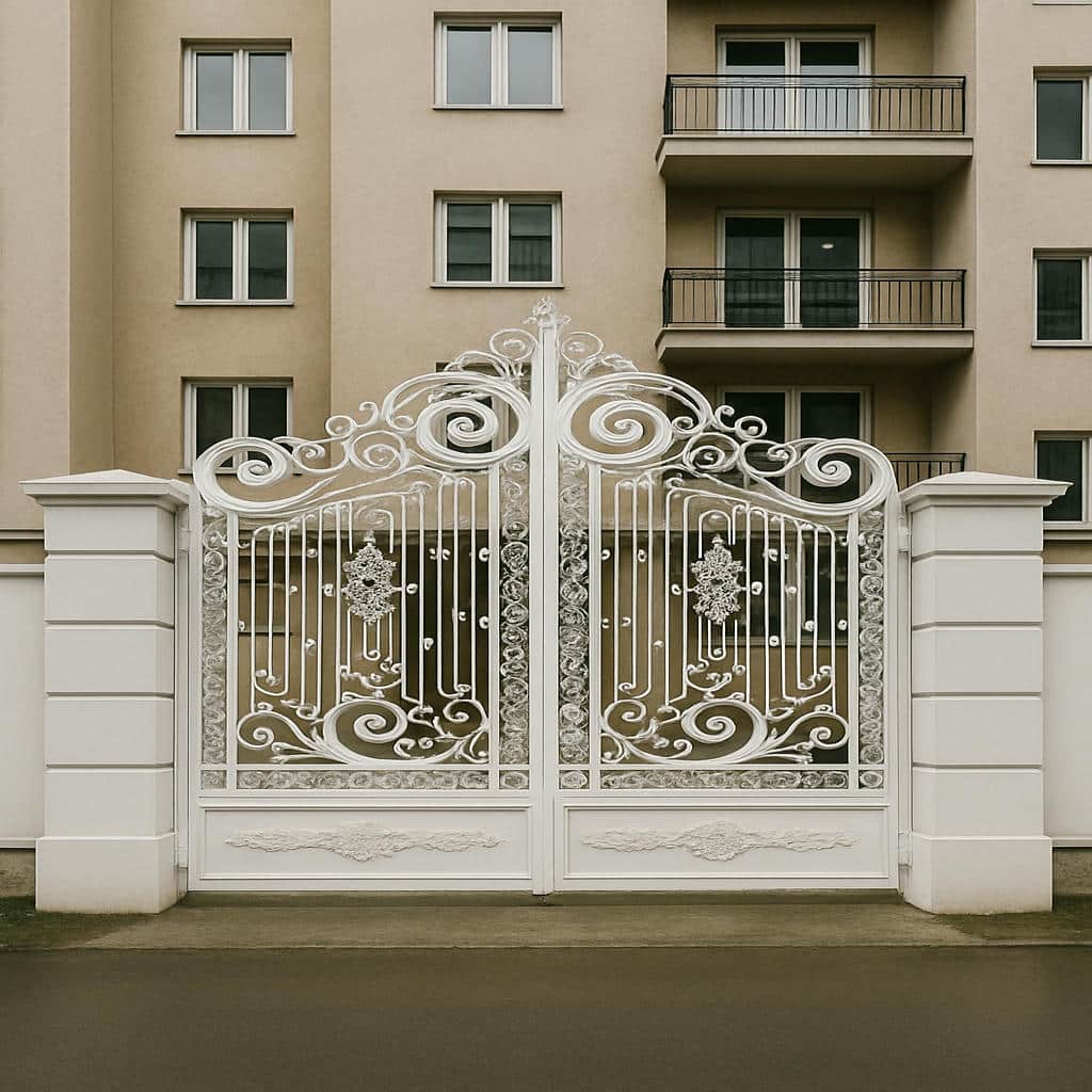 12 مدل درب حیاط شاسی سنگین