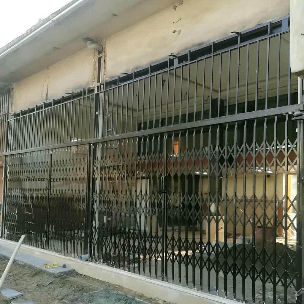 خرید حفاظ آکاردئونی دو جداره ورودی با مشاوره