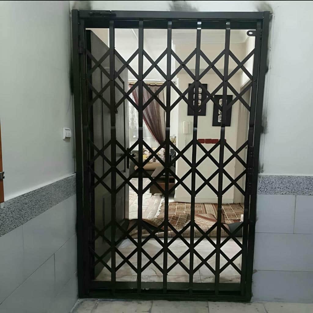 مدل دوبل درب آکاردئونی قفل مخفی کتابی