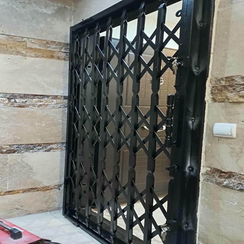 8 طرح حفاظ درب ضد سرقت فلزی