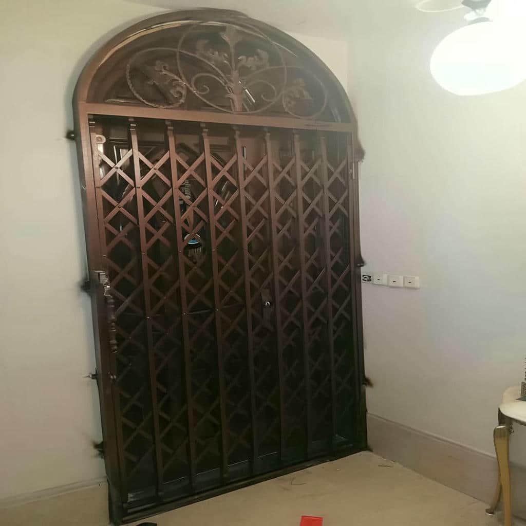 12 مدل درب آکاردئونی ضد سرقت آپارتمان
