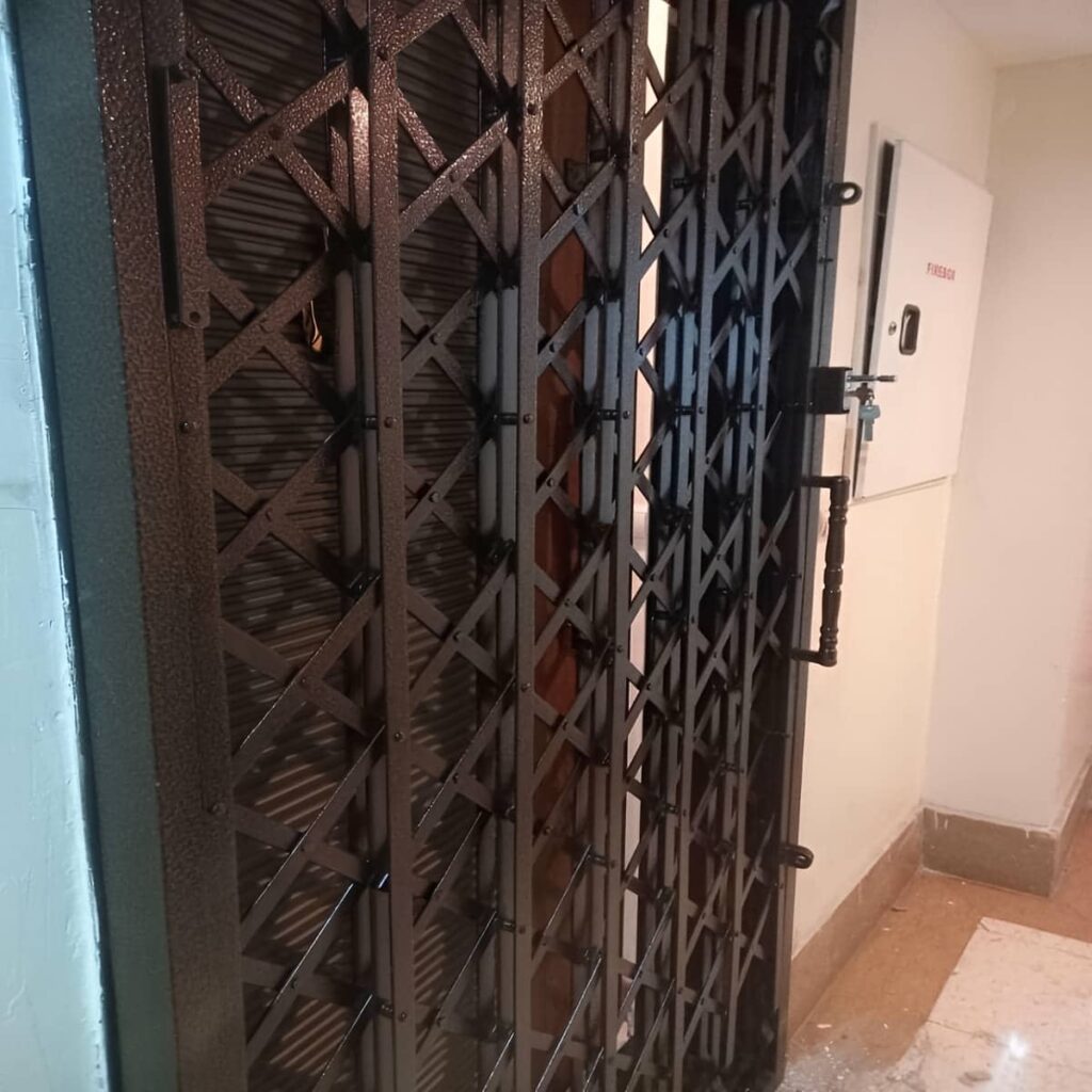 خرید حفاظ آکاردئونی لوزی تسمه پهن با مشاوره
