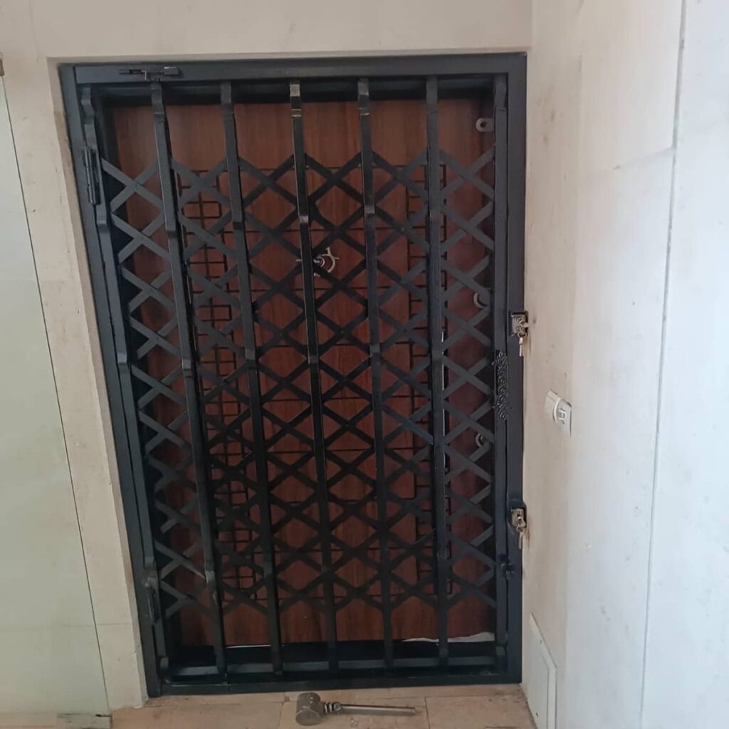مدل تزئینی حفاظ آکاردئونی لوزی تسمه پهن