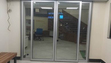 6 مدل درب اتوماتیک شیشه ای گردان لابی