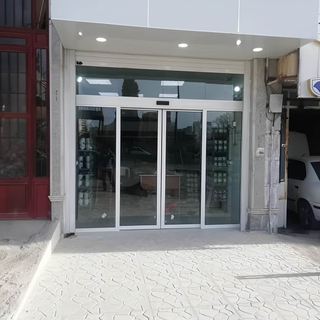 ساخت درب اتوماتیک شیشه ای هتلینگ سفارشی