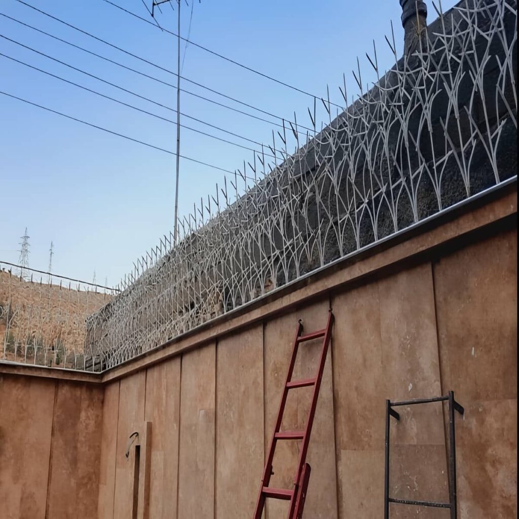 اجرای حفاظ شاخ گوزنی امنیتی با پایهگذاری مطمئن