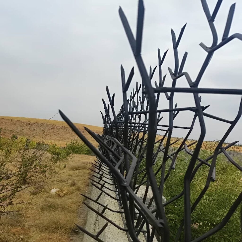 ساخت حفاظ شاخ گوزنی میلگرد خمکاری سفارشی