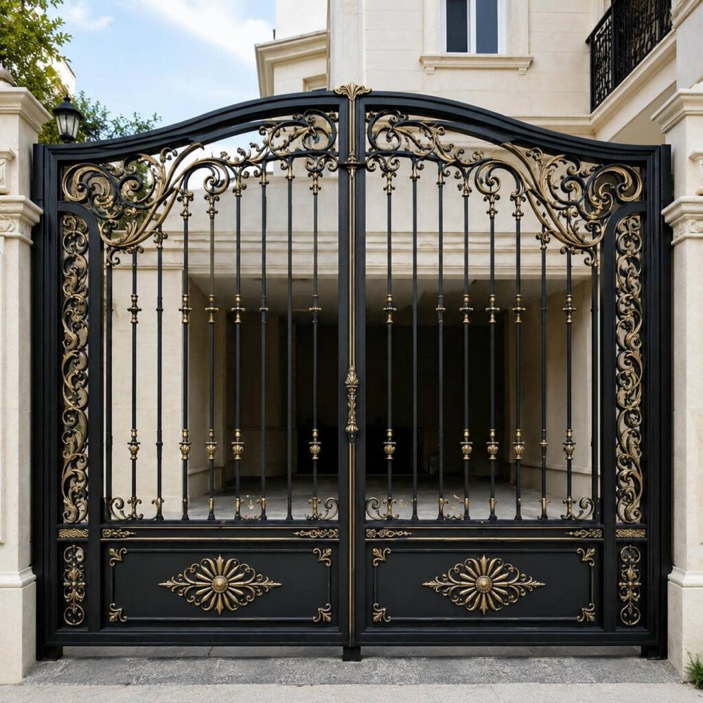 فروش درب حیاط CNC پنل مشبک با پوشیدگی دلخواه