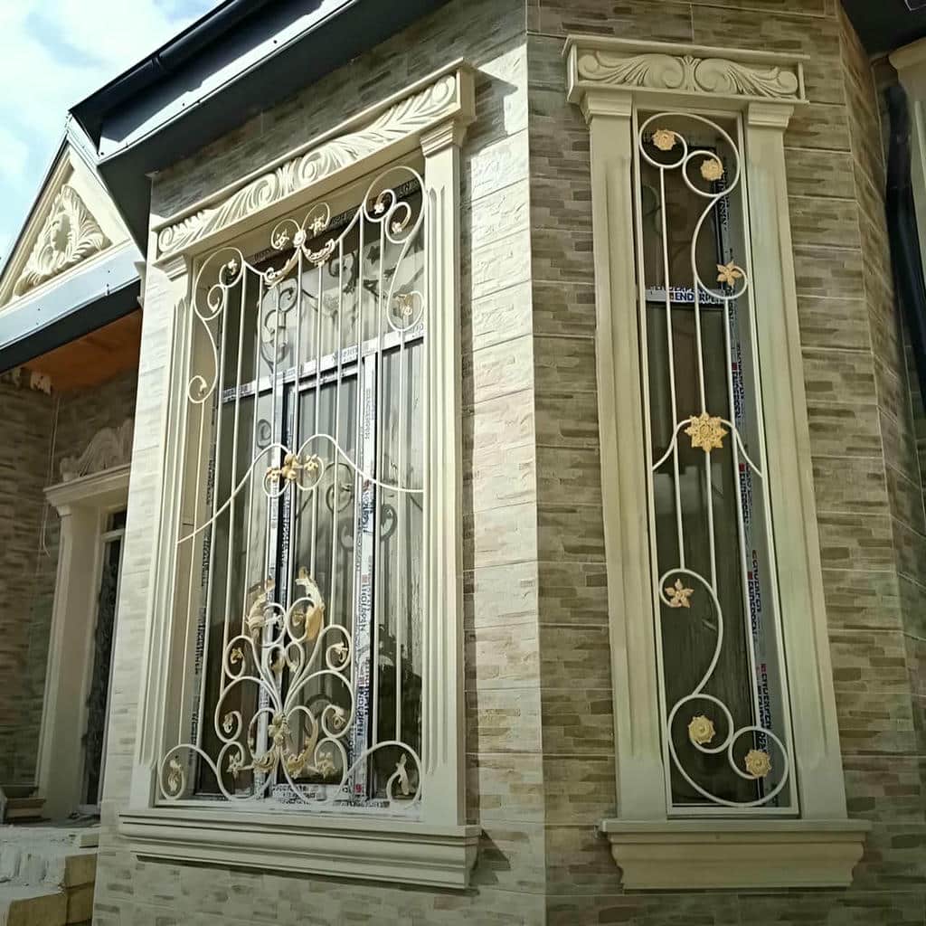 سفارش حفاظ پنجره بالکن تراس با میله عمودی