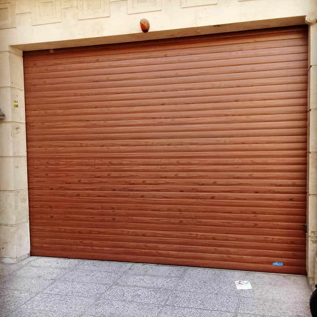 خرید درب کرکره ای پارکینگ اتوماتیک آلومینیومی