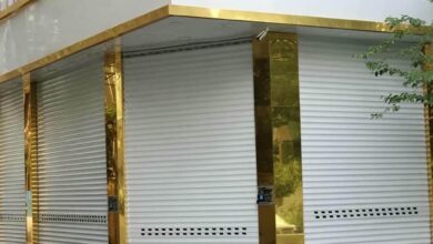 13 مدل کرکره برقی مدرن نمای تجاری