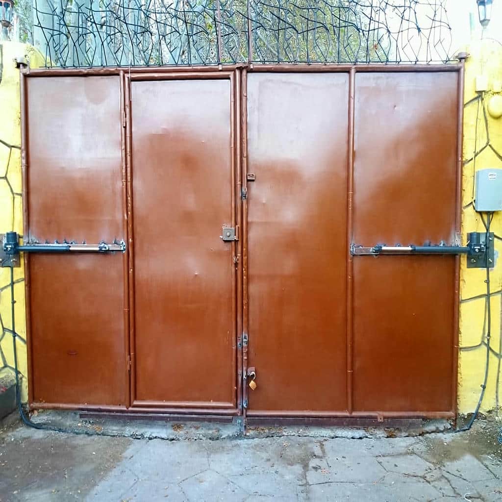 قیمت درب برقی پارکینگ ریلی با تجهیزات کامل