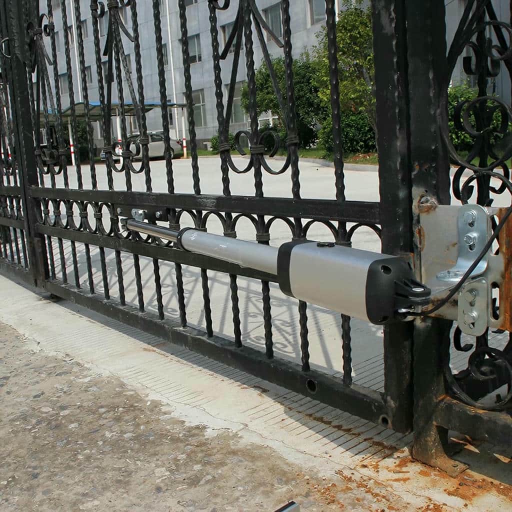 تعمیر جک بازویی درب دو لنگه و بررسی گیربکس