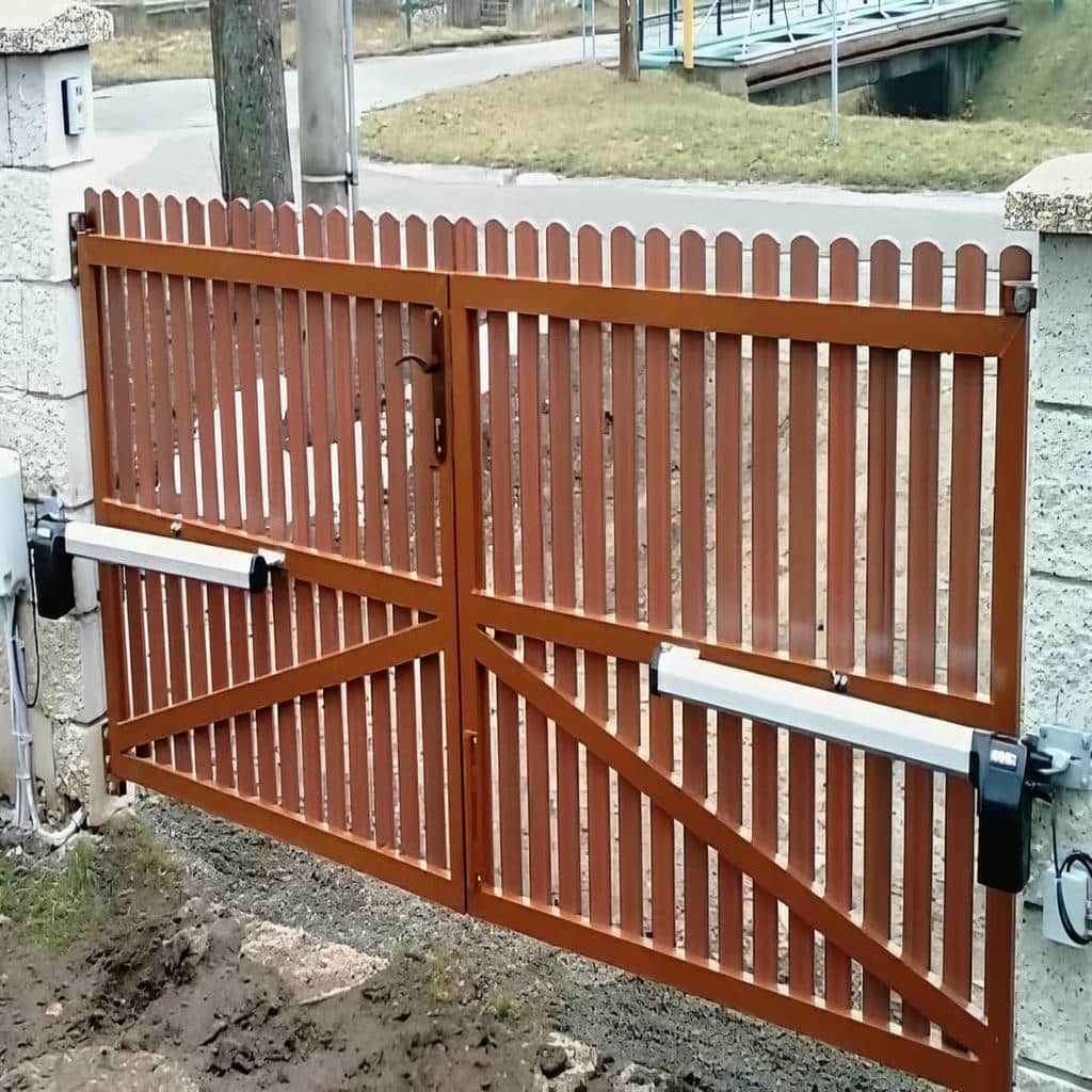 جک بازویی کم‌ولتاژ برای درب ویلایی