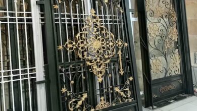 12 طرح درب پارکینگ ساختمان چند واحدی
