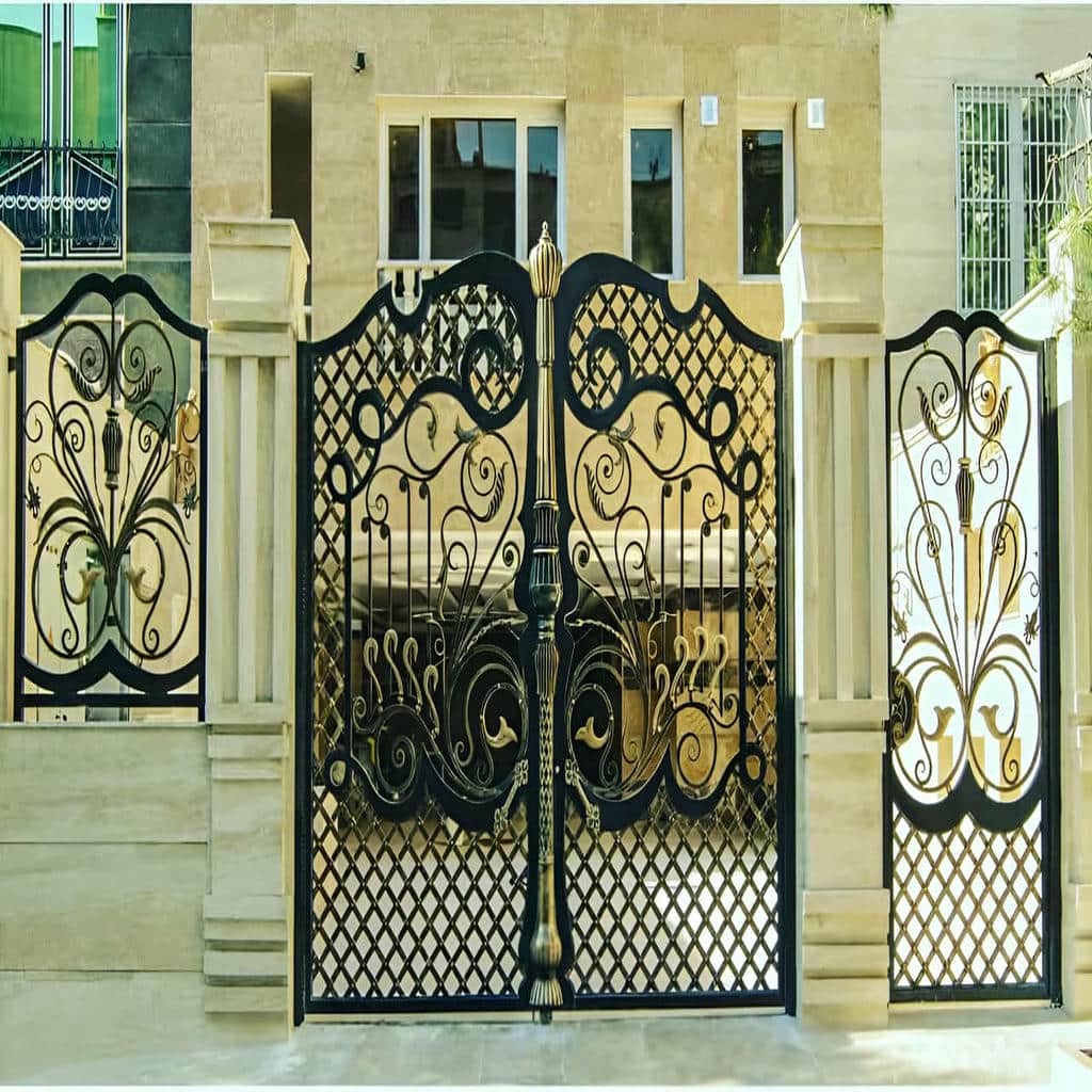 مشاوره انتخاب درب پارکینگ ساده پروفیلی متناسب با ورودی