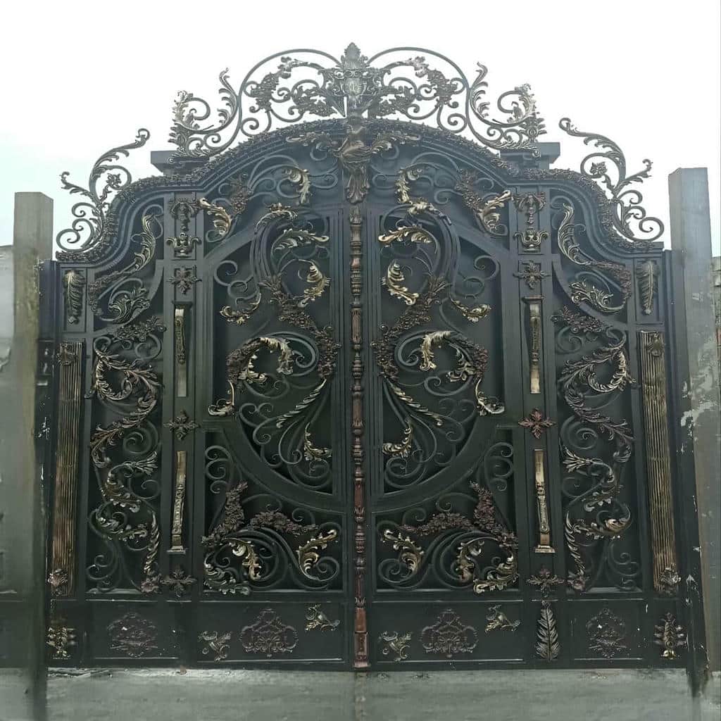 فروش درب حیاط ورق پانچ با بررسی سفارش