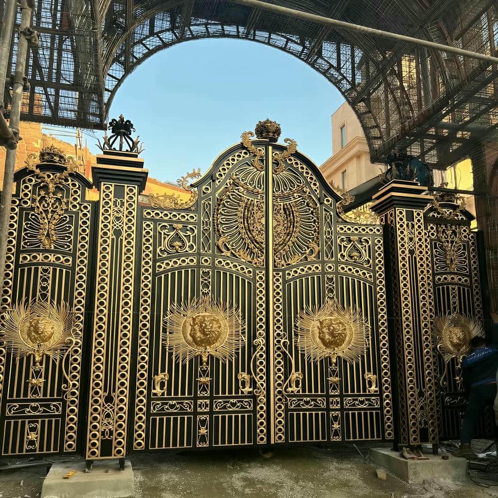 14 طرح درب پارکینگ ساده پروفیلی