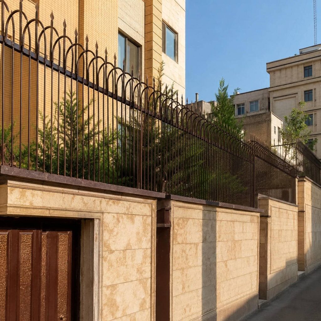 سفارش حفاظ باغ متناسب با ارتفاع دیوار