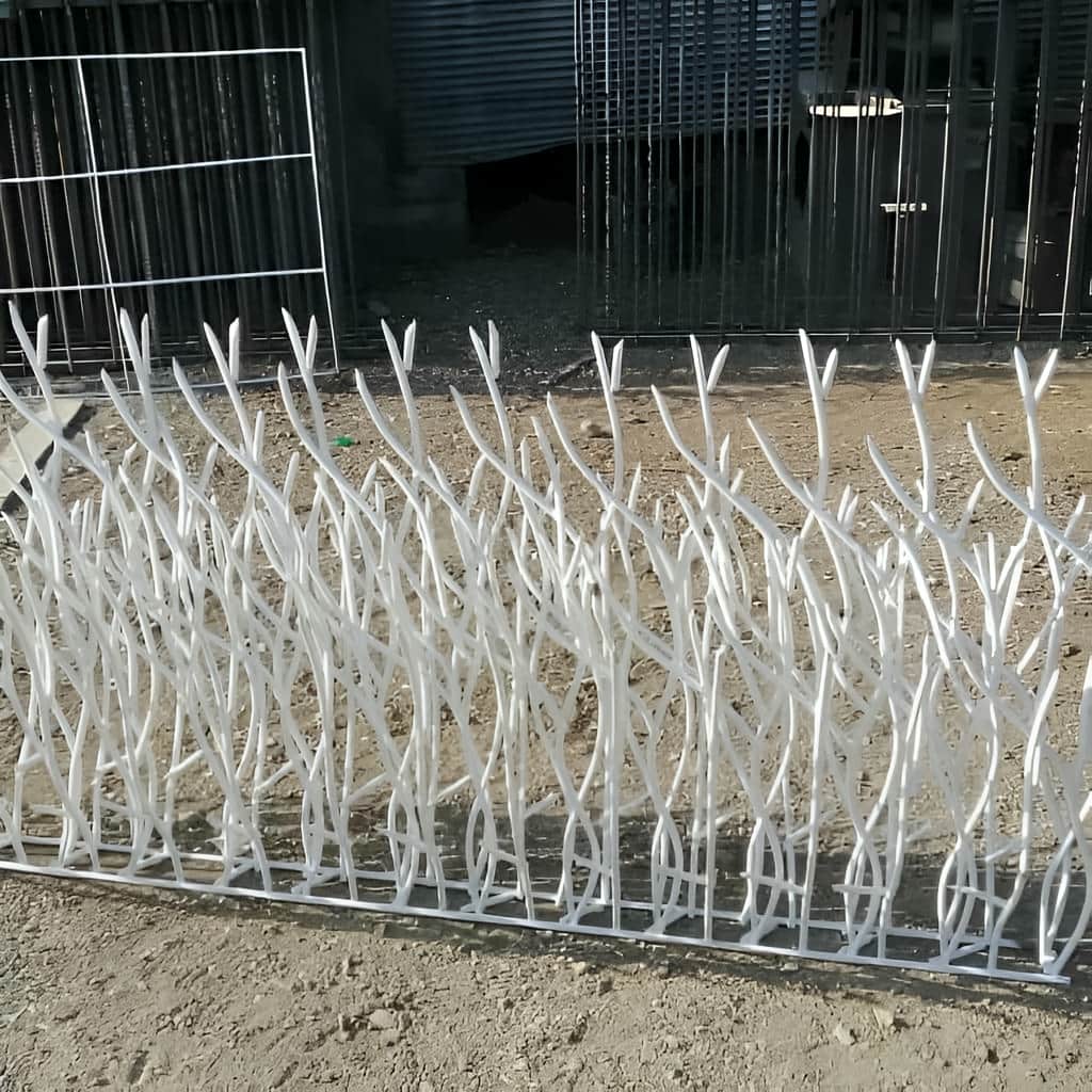 نرده حفاظ دیوار با فرم بوته ای