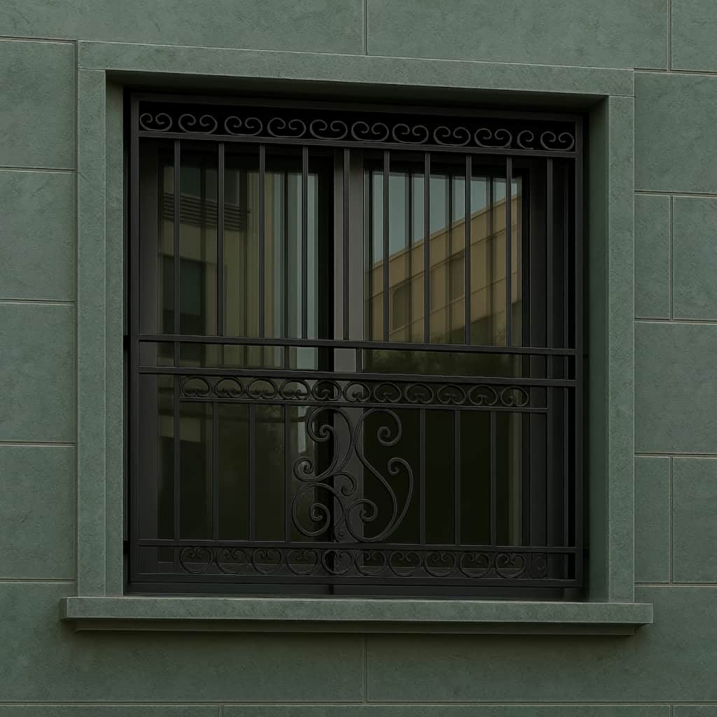گارد پنجره کلاسیک با پوشش محافظ