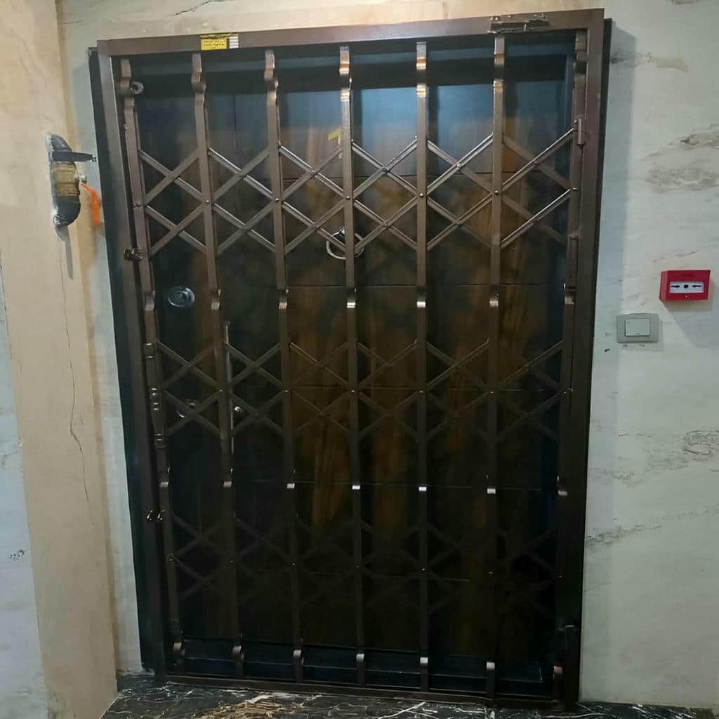 مرکز فروش مستقیم درب آکاردئونی مناسب ویلا و باغ