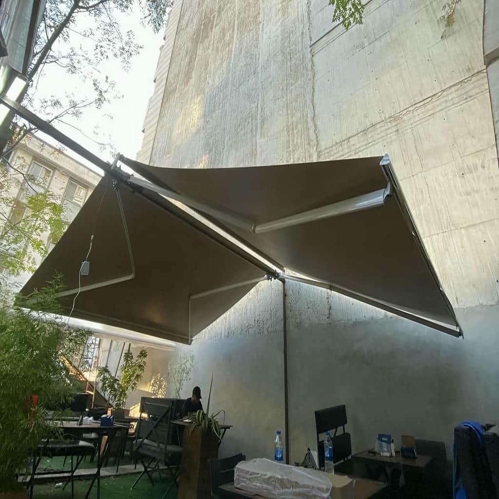 سایبان تاشو با طراحی هماهنگ پارکینگ سایبان تاشو با طراحی هماهنگ پارکینگ