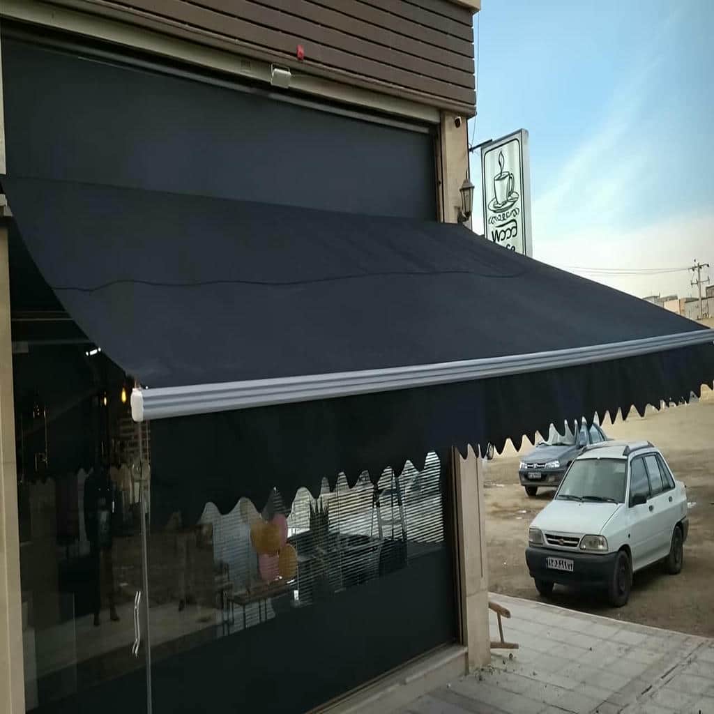 سایبان پارکینگ با پوشش مقاوم گرم و خشک
