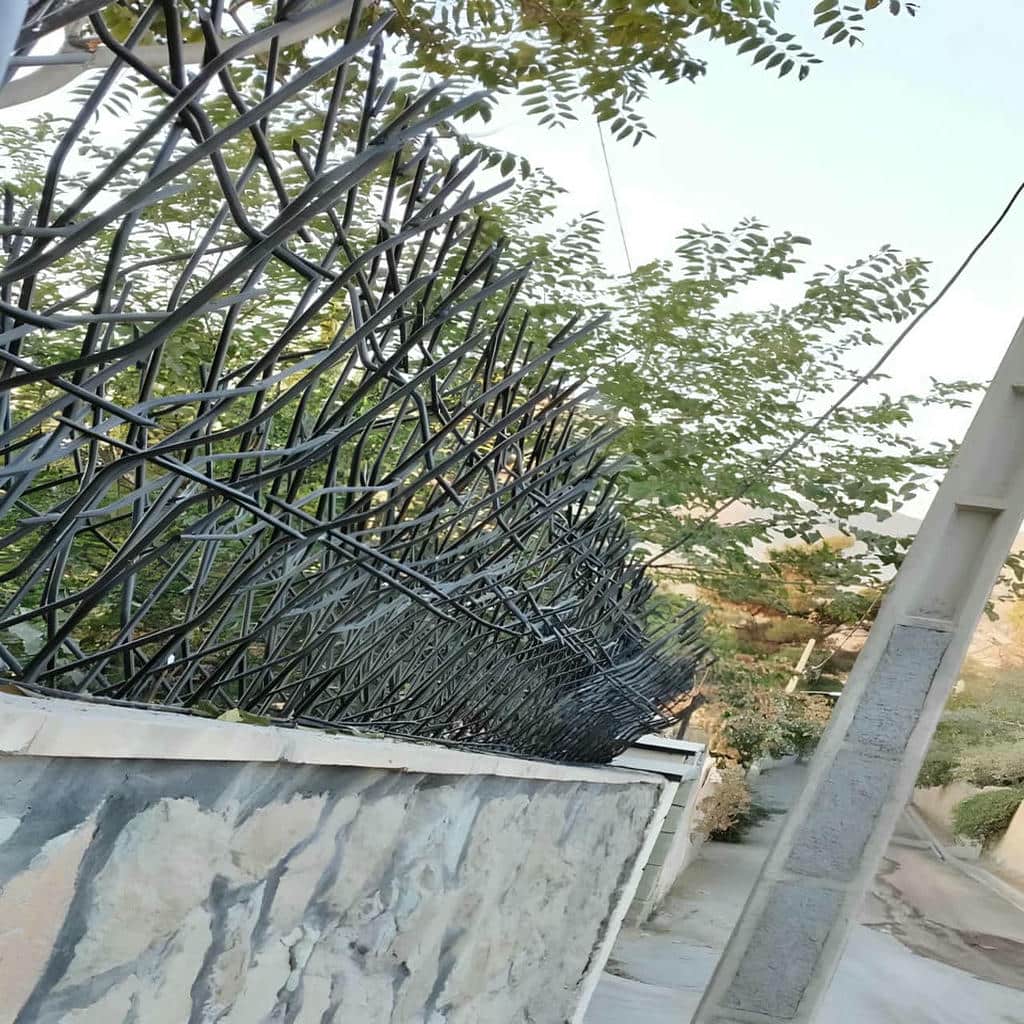 نرده حفاظ دیوار برای محوطه ورودی