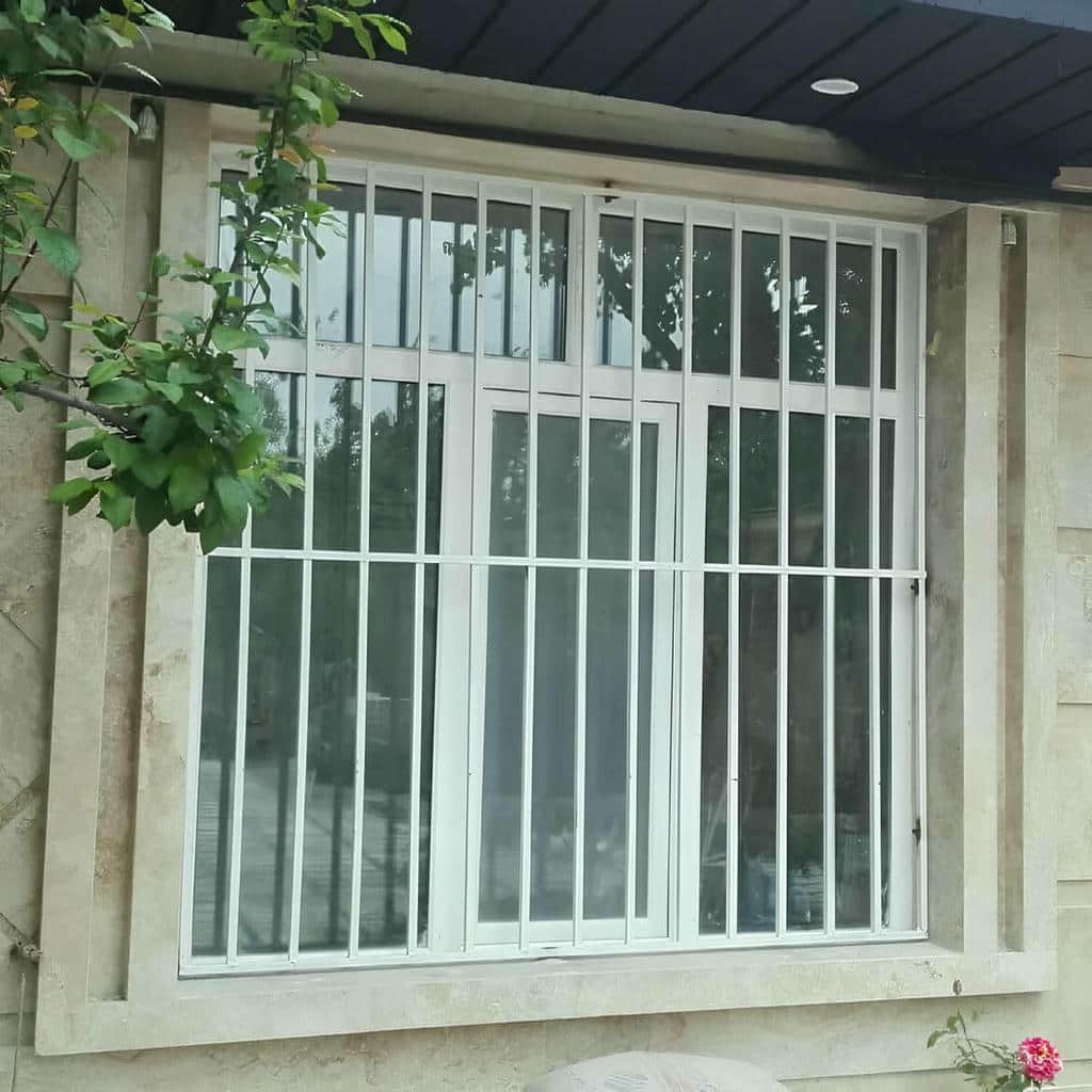 مرکز عرضه نرده پنجره مقاوم در برابر باد، باران و آفتاب