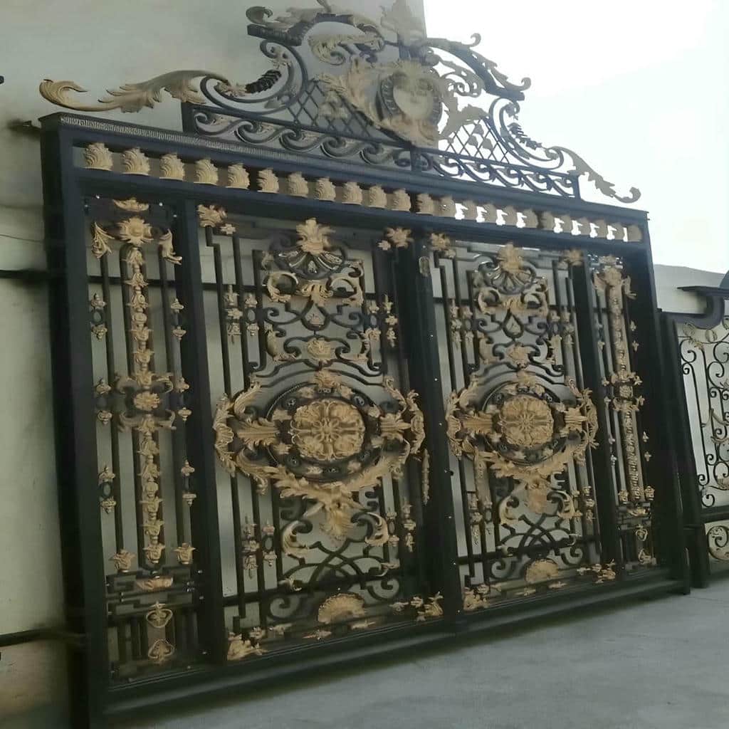 مرکز فروش مستقیم درب ویلایی پارکینگ برای نمای کلاسیک و فرفورژه