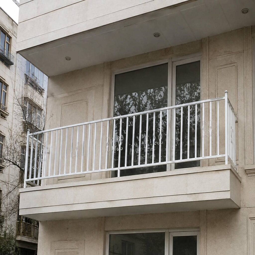 دست انداز راه پله با طراحی ایمن
