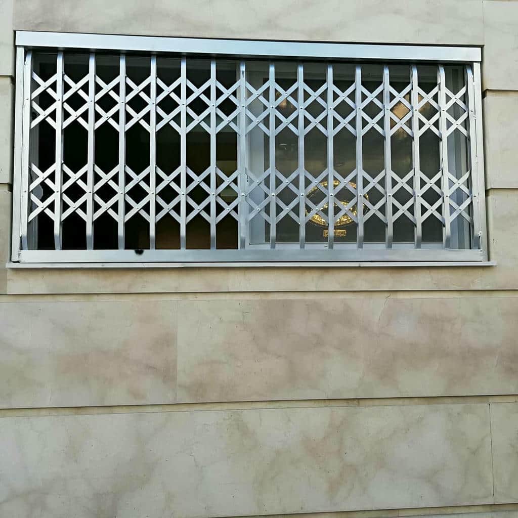 مرکز ارائه حفاظ پنجره متحرک برای هماهنگی رنگ و طرح با نما